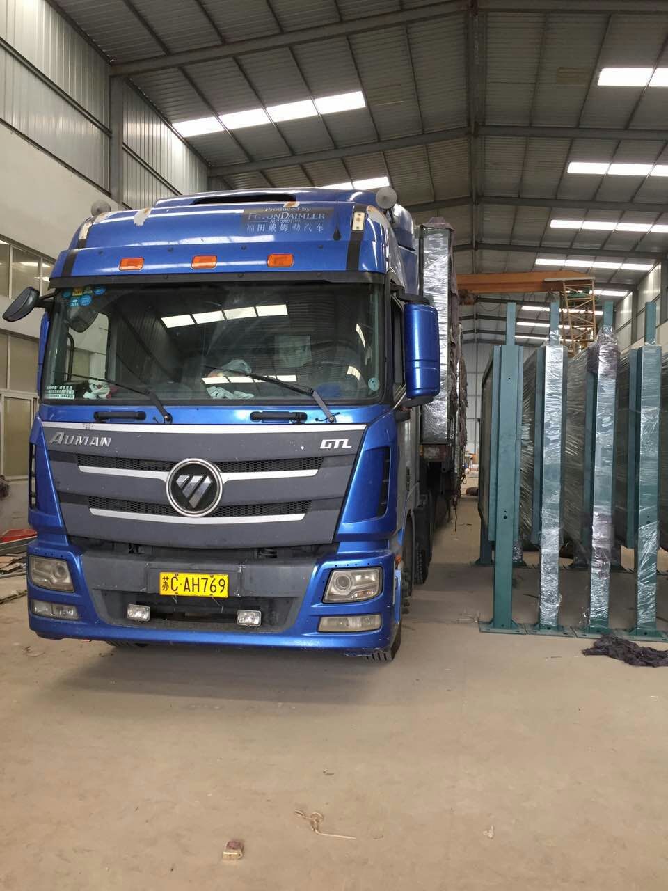  2017年7月6日杭州第二批候車(chē)亭發(fā)貨