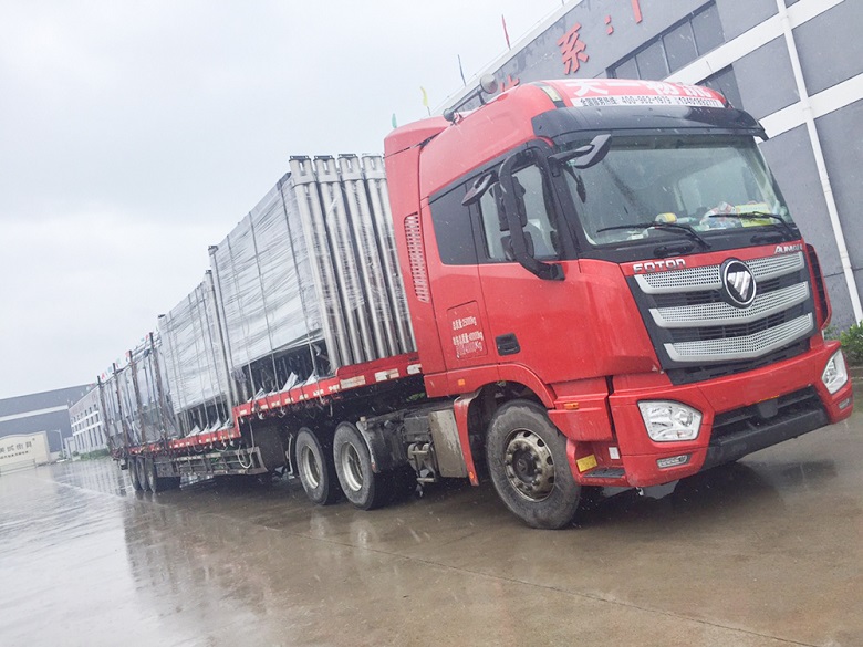 2018.7.5  福建龍海公交站臺、候車亭發(fā)貨