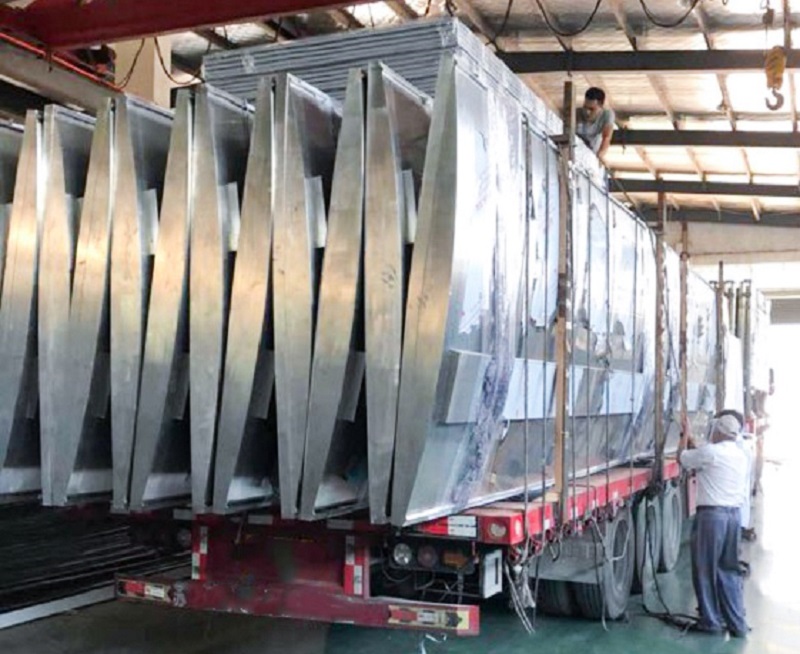 2018.7.14  福建龍海公交站臺、候車亭發(fā)貨