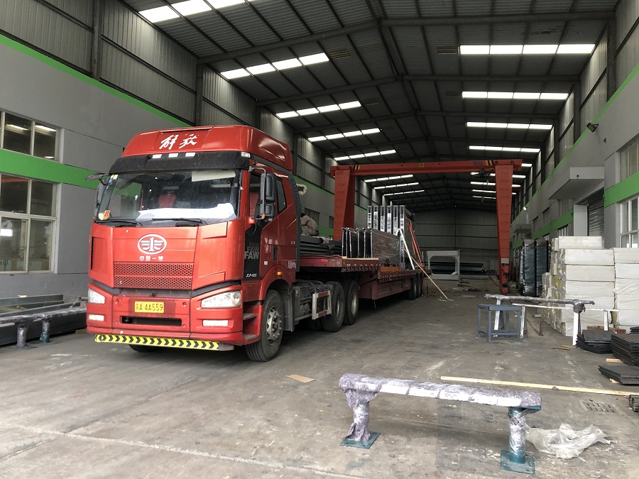 【2020年11月18日】鷹潭候車(chē)亭項(xiàng)目第二車(chē)發(fā)貨通知