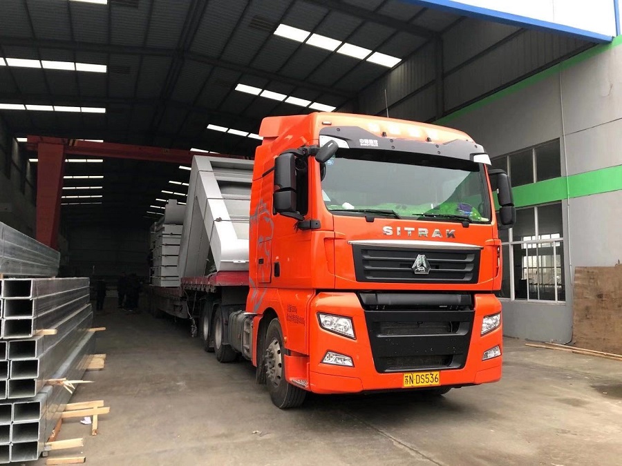 【2020年11月20】上海候車(chē)亭項(xiàng)目第二車(chē)發(fā)貨通知