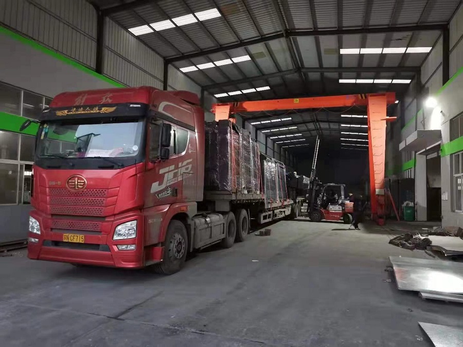 【2021年1月15日】江西吉安候車亭項(xiàng)目第二車發(fā)貨通知