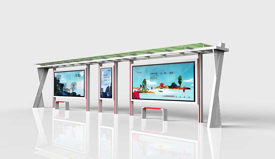 智能候車(chē)亭MC-1049